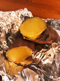 *簡単♪魚焼きグリルで焼きいも♡*-レシピのメイン写真