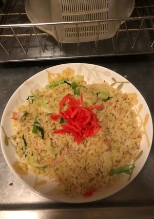男飯シリーズ ニンニクニラチャーハン-レシピのメイン写真