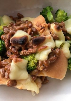 納豆とブロッコリーのパングラタン風-レシピのメイン写真