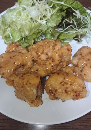 もも肉のマスタードソース-レシピのメイン写真