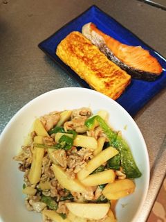 豚肉とじゃがいものカレー炒め-レシピのメイン写真