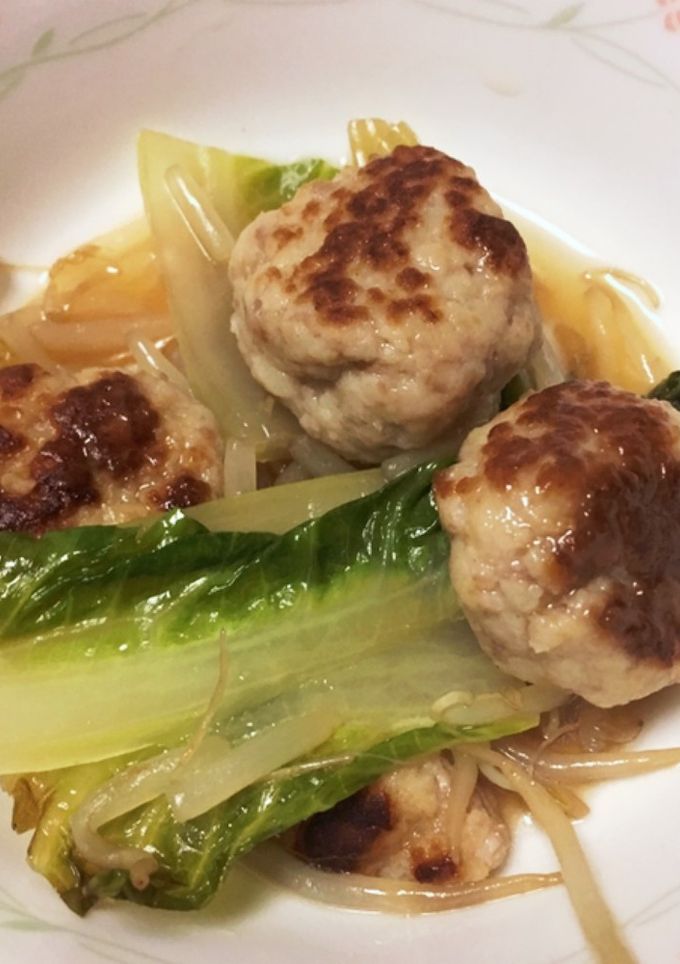 はんぺんとひき肉のふんわり肉団子-レシピのメイン写真