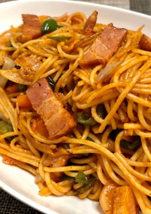 ☆おうちで普通のナポリタン♪-レシピのメイン写真
