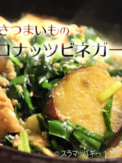 厚揚げとさつまいもココナッツビネガー煮物-レシピのメイン写真