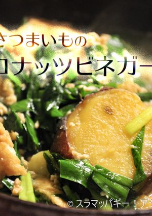 厚揚げとさつまいもココナッツビネガー煮物-レシピのメイン写真