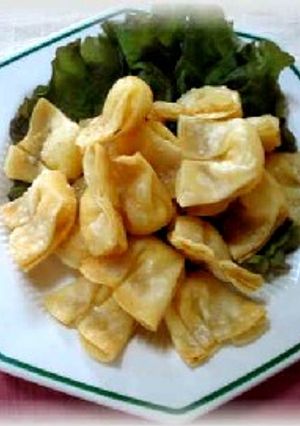 簡単！ジャガ明太のワンタン揚げ-レシピのメイン写真