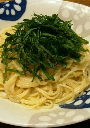 自信作！我が家の明太子スパゲティ-レシピのメイン写真