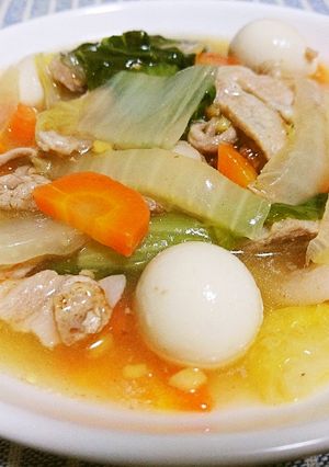 具沢山で美味しい♫白菜と豚肉の中華風旨煮-レシピのメイン写真