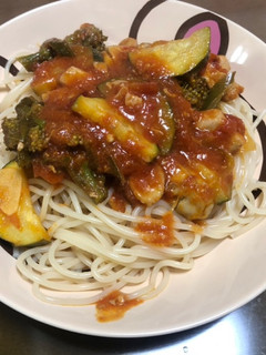 牡蠣と野菜のアラビアータ-レシピのメイン写真