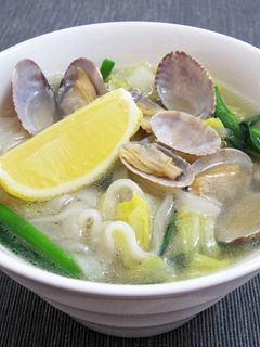 アサリと白菜のフォー-レシピのメイン写真