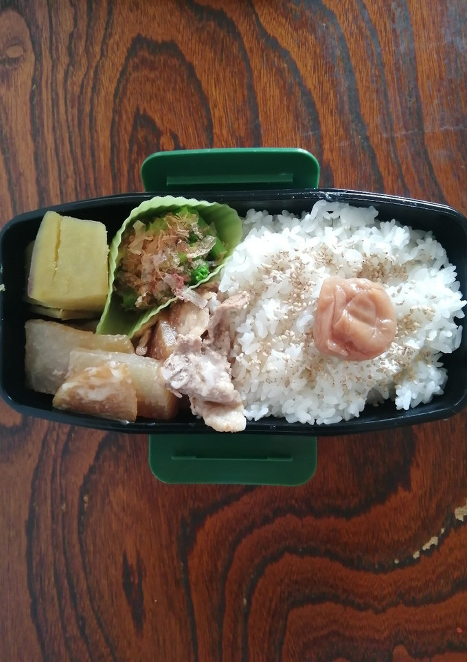 旦那弁当52『大根と豚肉のすき焼き煮』-レシピのメイン写真