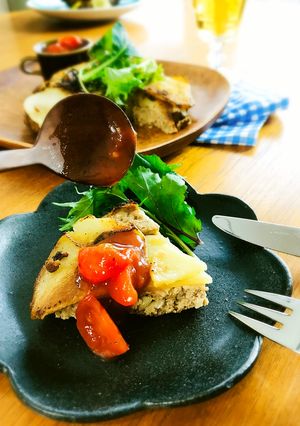 時短簡単♪ポテトと挽肉の重ね焼き-レシピのメイン写真