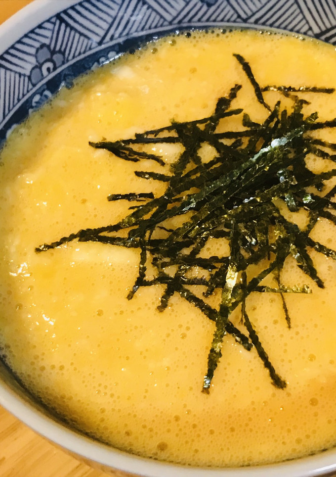 山芋をおろして●たまご＆とろろのごはん-レシピのメイン写真