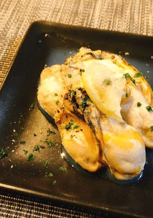 わたしの牡蠣白ワイン蒸しレモンバター風味-レシピのメイン写真