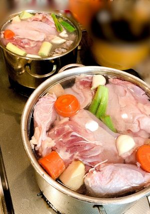 本格!鶏白湯スープ-レシピのメイン写真