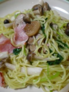 焼きそばペペロンチーノ-レシピのメイン写真