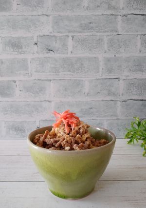 甘辛味でご飯が進む！肉豆腐そぼろ-レシピのメイン写真