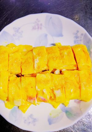 かまぼこ入り卵焼き-レシピのメイン写真