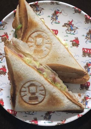 キャベツ・ベーコン・チーズのホットサンド-レシピのメイン写真