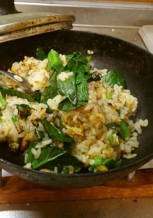 最速の青菜炒飯-レシピのメイン写真