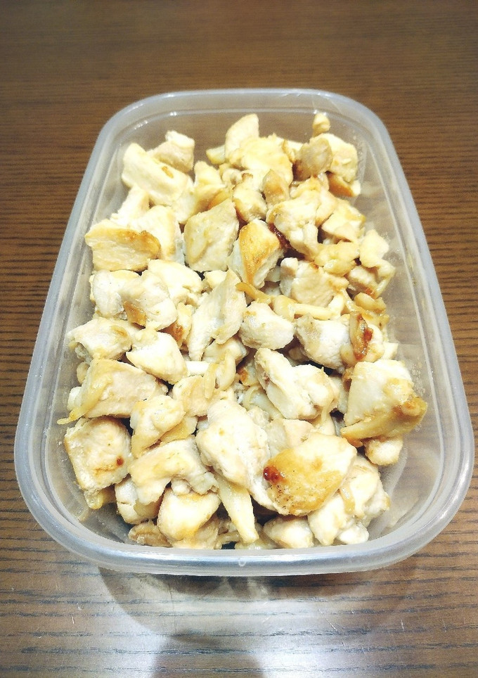 作り置き　白いしめじとむね肉の醤油炒め-レシピのメイン写真