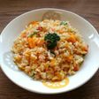 天かすポン酢チャーハン