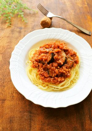 茄子がとろける♪本格ボロネーゼ-レシピのメイン写真