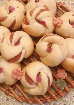 桜あんぱん-レシピのメイン写真