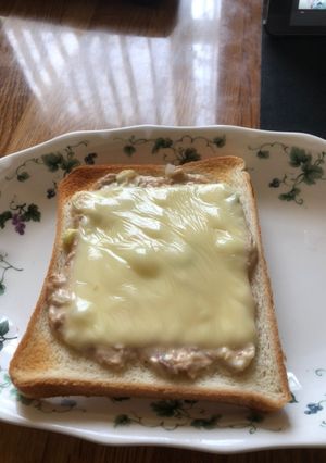 男飯シリーズ 和風ツナトースト-レシピのメイン写真