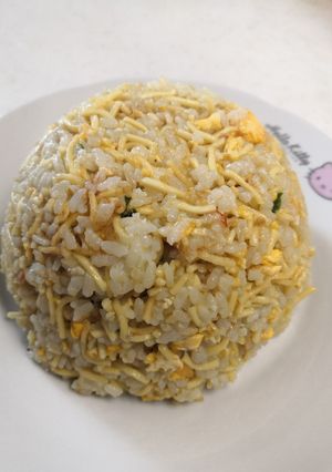 グリーンカレー炒飯　日清の袋麺を使って-レシピのメイン写真