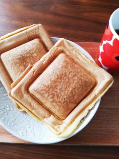 ホットサンドメーカーで たい焼き?-レシピのメイン写真