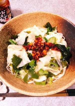 あったかワンタンにゅうめん-レシピのメイン写真