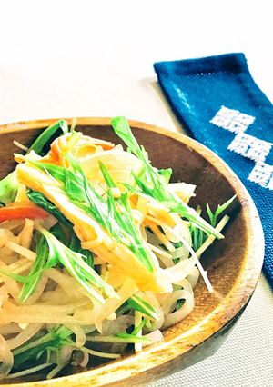 シラタキに塩麹を含ませて！-レシピのメイン写真