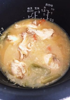 薬膳料理教室の白濁な参鶏湯！-レシピのメイン写真