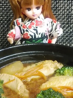 リカちゃん♡手羽先のポトフ風みそ汁ꕤ*.-レシピのメイン写真