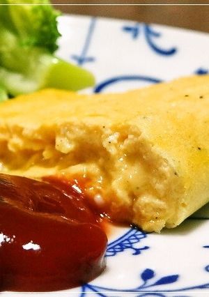 失敗なし✿ふわトロ✿プレーンオムレツ-レシピのメイン写真