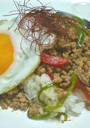 簡単☆カフェご飯（タイ風）ガパオライス-レシピのメイン写真
