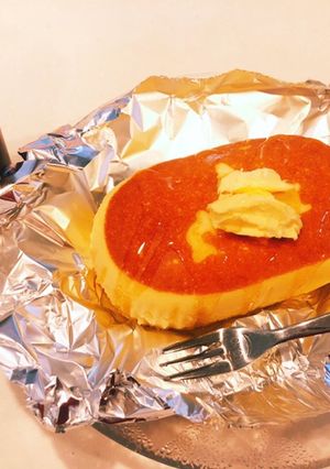 わたしのおやつ　@北海道チーズ蒸しケーキ-レシピのメイン写真