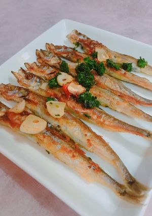 子持ちししゃものオリーブオイル焼き-レシピのメイン写真