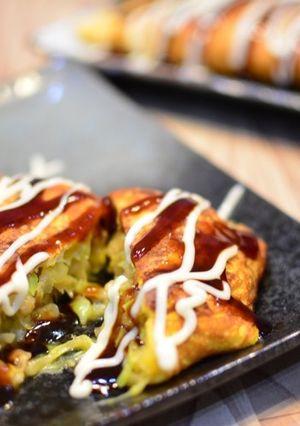 みんな大好き♡居酒屋風とん平焼き♬-レシピのメイン写真
