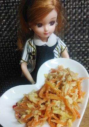 リカちゃん♡にんじんツナシリシリ(沖縄)-レシピのメイン写真