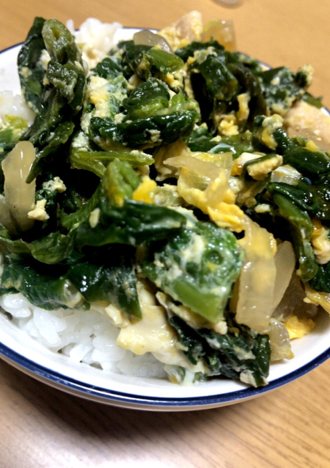 縮みほうれん草たっぷり親子丼-レシピのメイン写真
