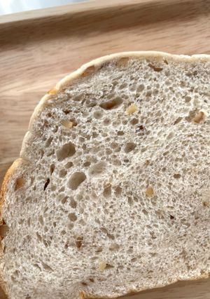お豆腐とくるみのモチモチ食パンHB-レシピのメイン写真