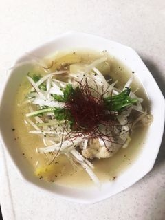 手羽元と大根の生姜たっぷりスープ-レシピのメイン写真