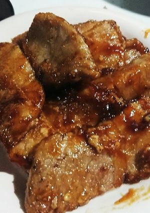 焼肉風マグロ-レシピのメイン写真
