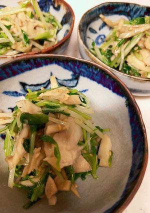 まいたけと豆苗のナムル-レシピのメイン写真