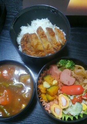 ランチジャー弁当その13。-レシピのメイン写真