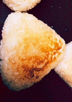 我が家の簡単焼きおにぎり-レシピのメイン写真