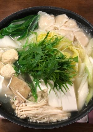 簡単　絶品　おうちで鶏団子鍋-レシピのメイン写真