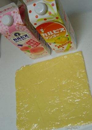 マンゴーカルピス味で♪折込シート-レシピのメイン写真